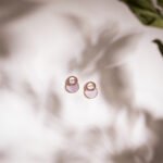 MOP Couple 925 rosegold studs for Women - Dellis