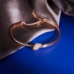 Modern 925 Sterling rosegold Bracelet for Women