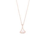 925 Rosegold pearl necklace for women