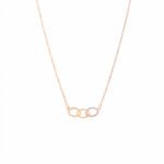 925 link Rosegold necklace